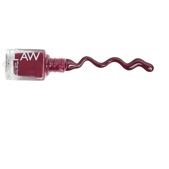 LAW BEAUTY ESSENTIAL, color:2 PM WINE VEGAN NAIL POLISH - Picture 6 of 8